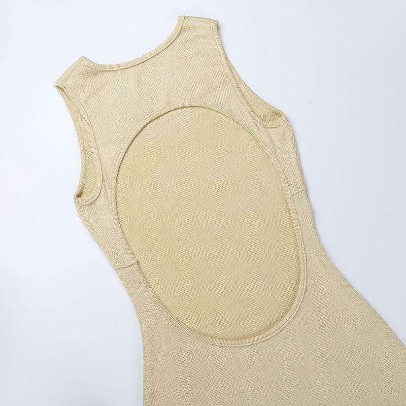 Y2K Aesthetic Holiday Backless Bodycon Dress - Coquette Grunge Fashion & Pastel Goth Vibes