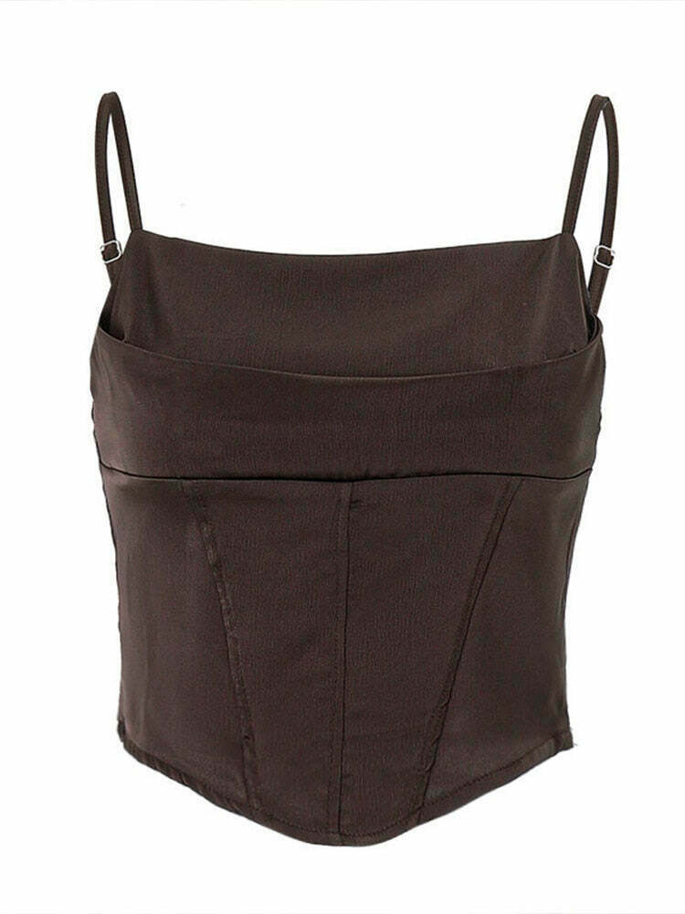 Y2K Aesthetic Jane Backless Crop Top in Coquette Style for Women Fashion