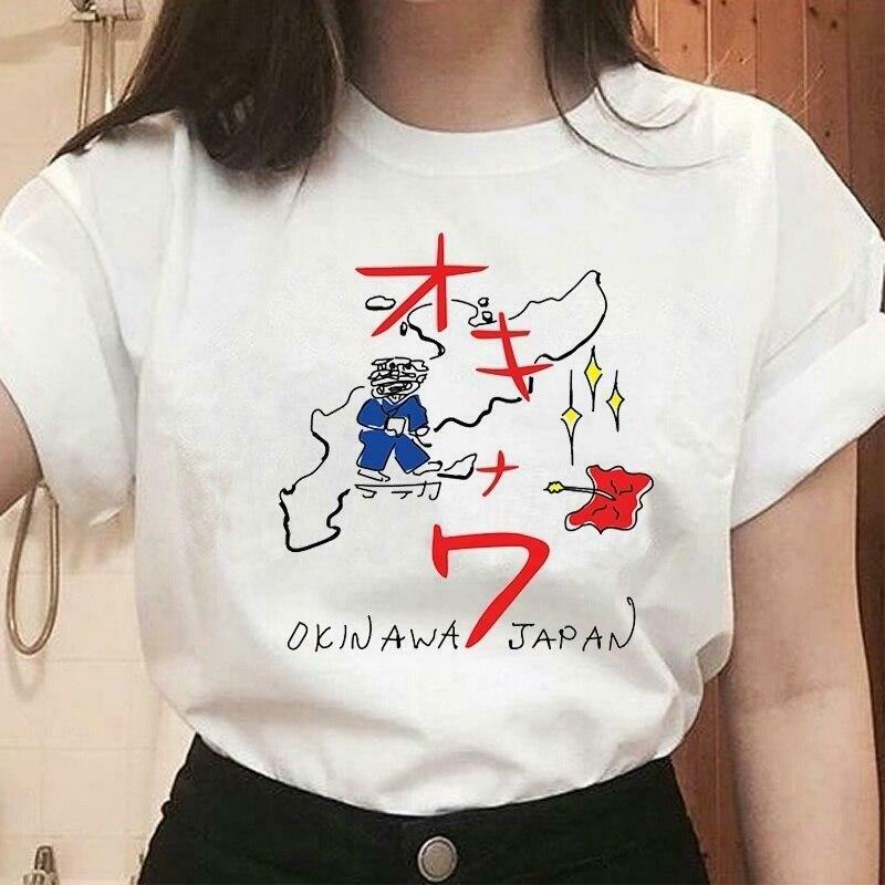 Y2K Aesthetic Kill Bill Okinawa Unisex T-Shirt - Niche Women Fashion