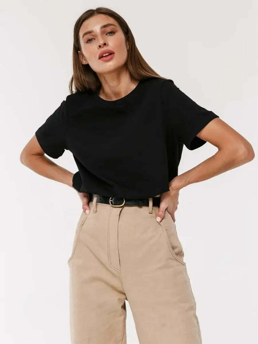 Y2K Aesthetic Loose T-Shirt - Coquette & Grunge Style, Cute Tops, Past