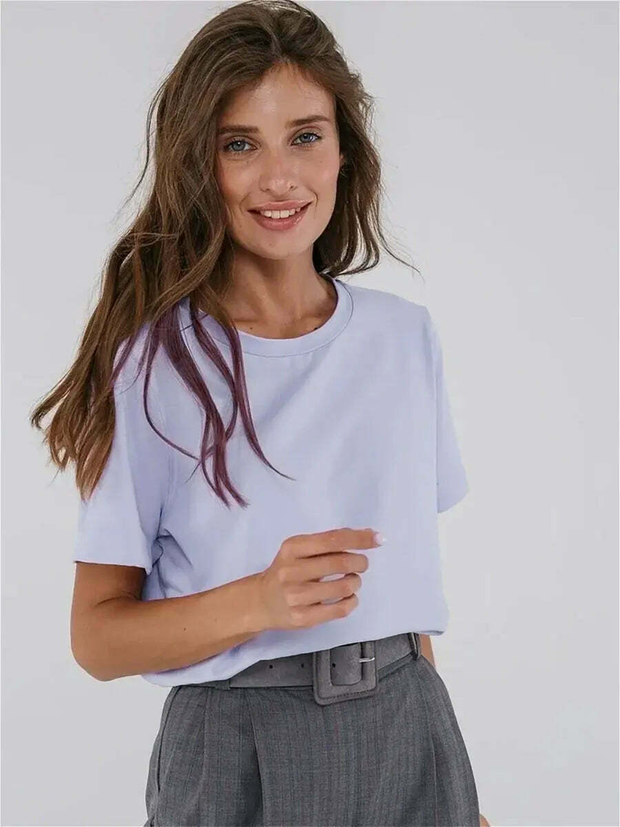Y2K Aesthetic Loose T-Shirt - Coquette & Grunge Style, Cute Tops, Past