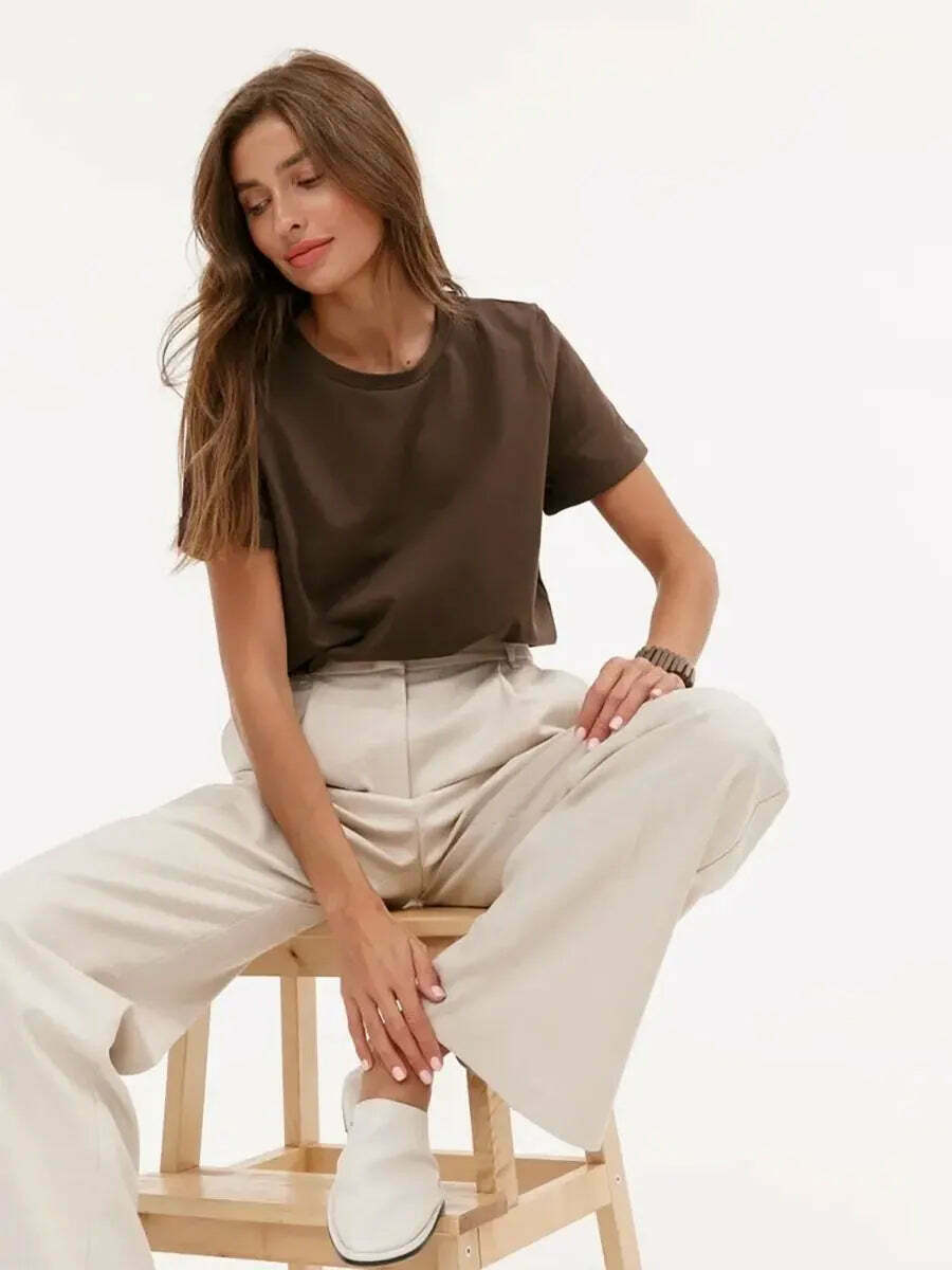 Y2K Aesthetic Loose T-Shirt - Coquette & Grunge Style, Cute Tops, Past