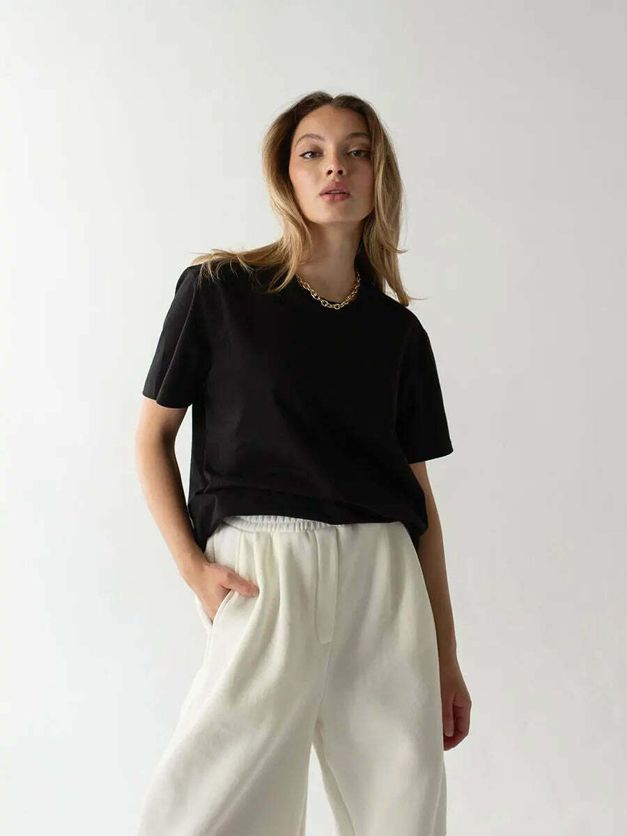 Y2K Aesthetic Loose T-Shirt - Coquette & Grunge Style, Cute Tops, Past