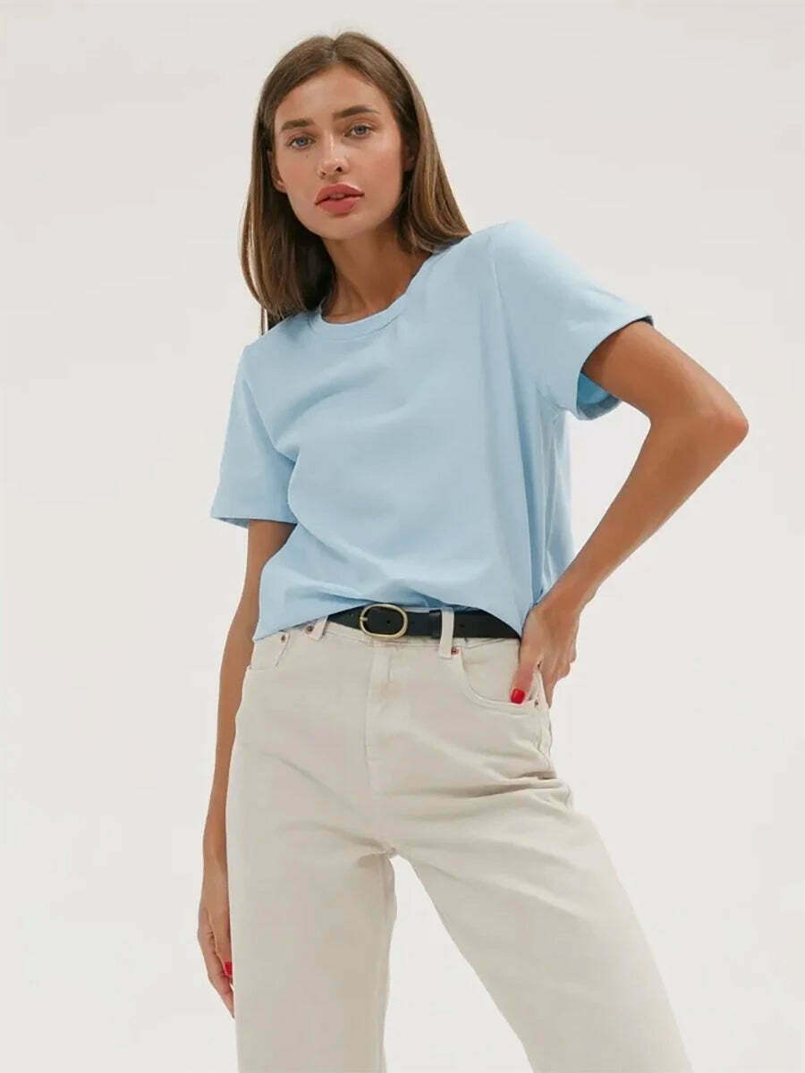 Y2K Aesthetic Loose T-Shirt - Coquette & Grunge Style, Cute Tops, Past