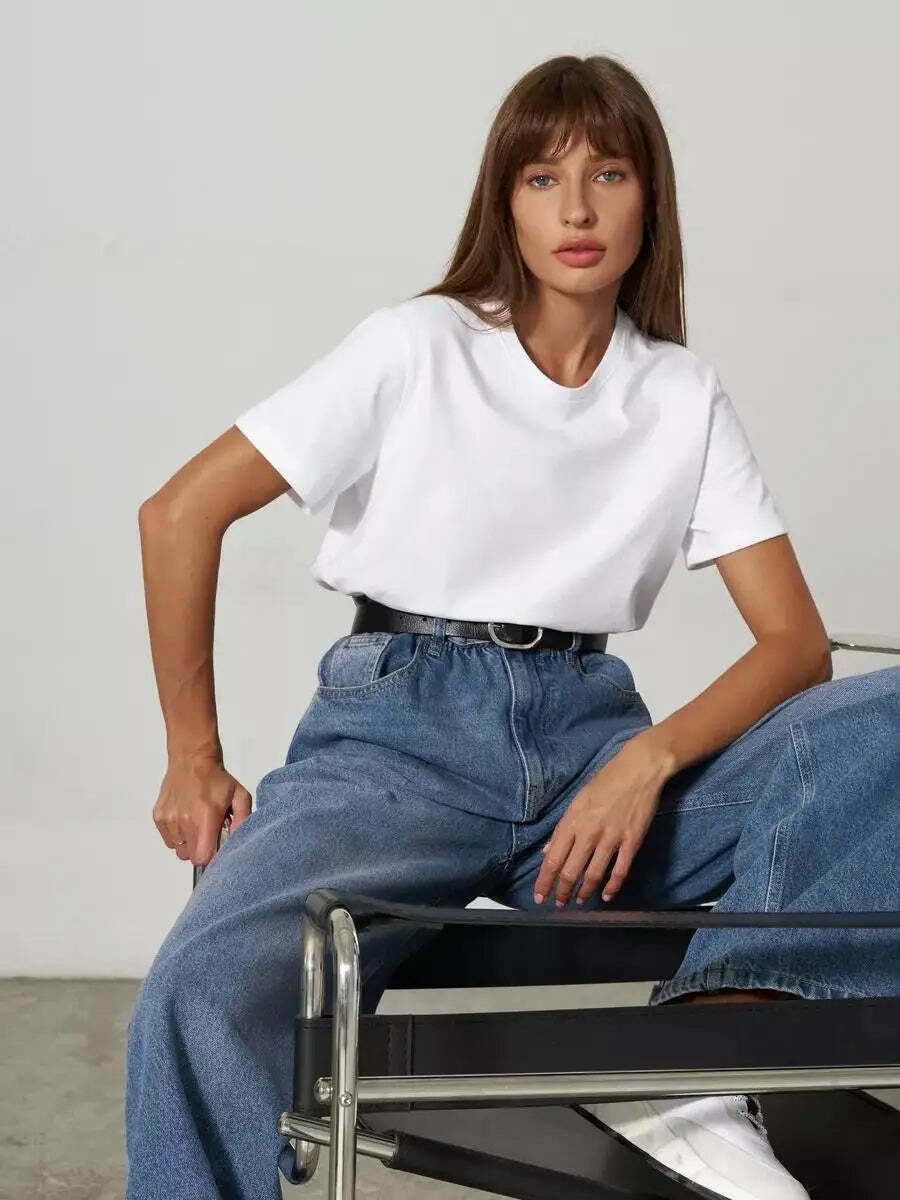 Y2K Aesthetic Loose T-Shirt - Coquette & Grunge Style, Cute Tops, Past