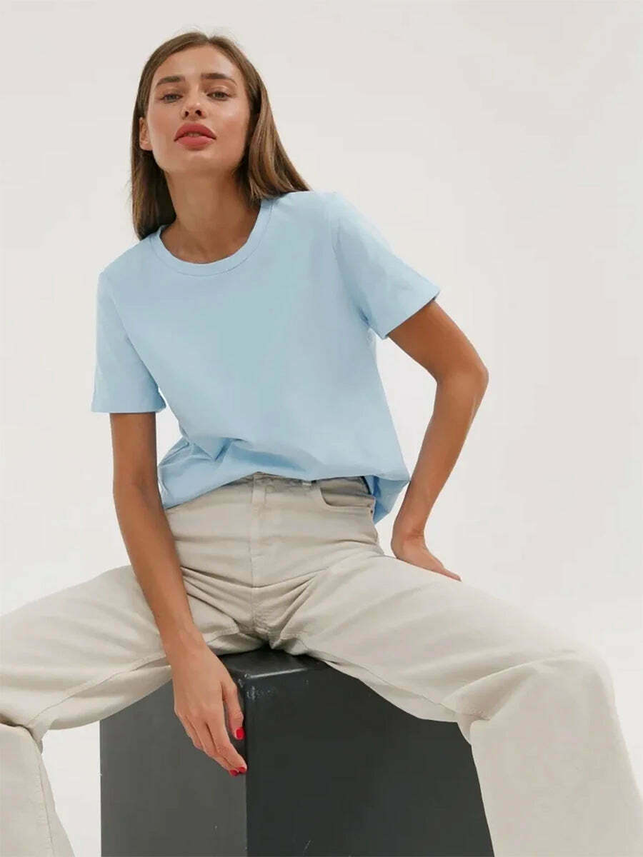Y2K Aesthetic Loose T-Shirt - Coquette & Grunge Style, Cute Tops, Past