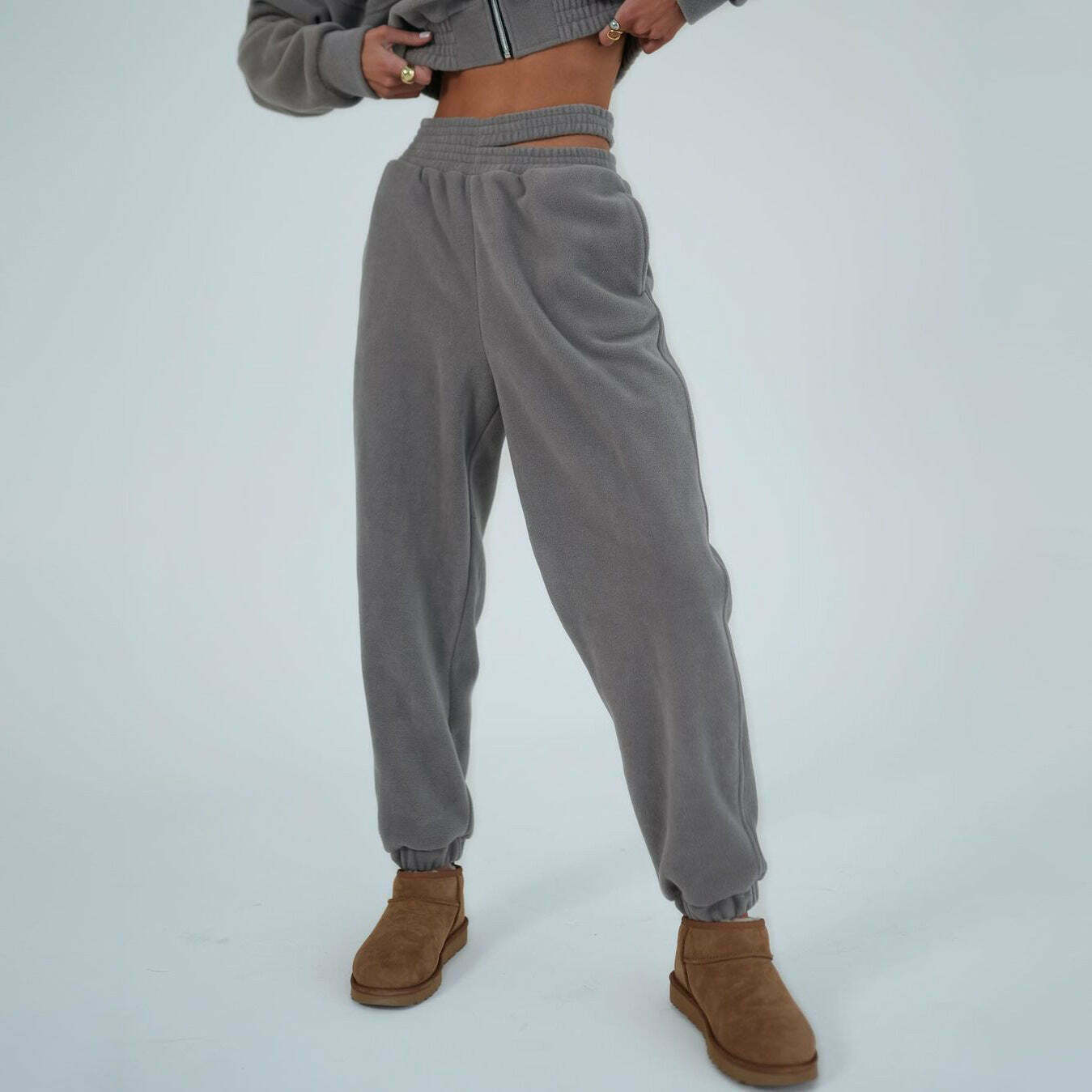 Y2K Aesthetic Lounge Set: Coquette Style Cargo Skirt & Comfy Hoodie for Women - Grunge Fashion