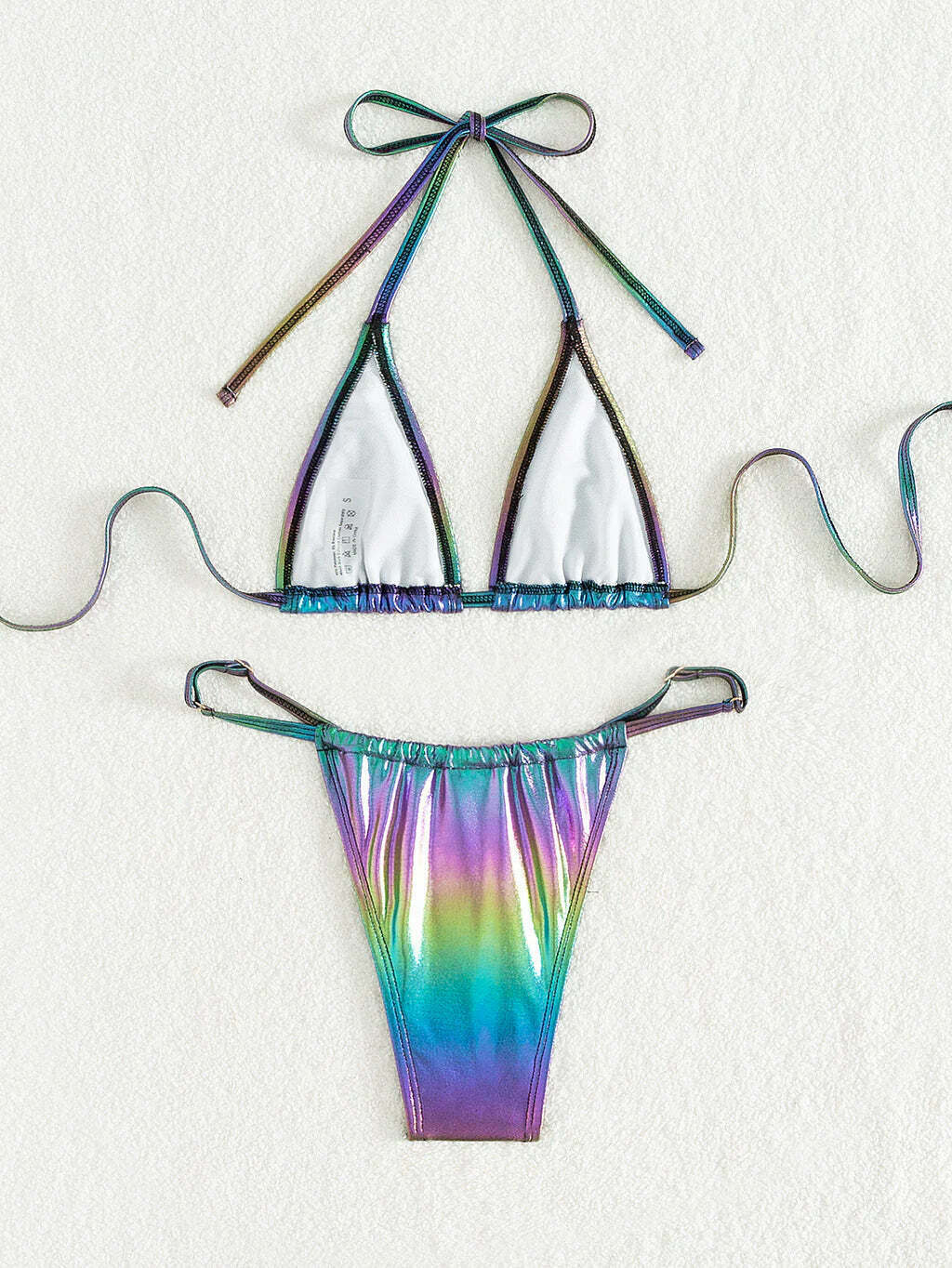 Y2K Aesthetic Magic Color Sexy Two Piece Bikini