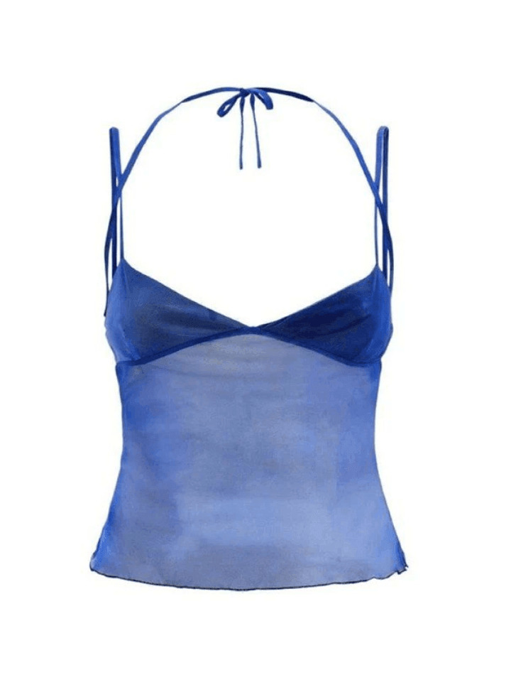 Y2K Aesthetic Mesh Crop Top: Coquette Style Grunge Fashion, Cute Pastel Goth Outfit