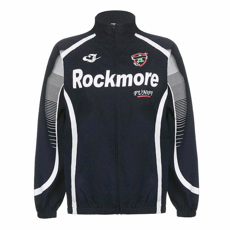 Y2K Aesthetic Motorcycle Jacket with Coquette Style and Grunge Vibes