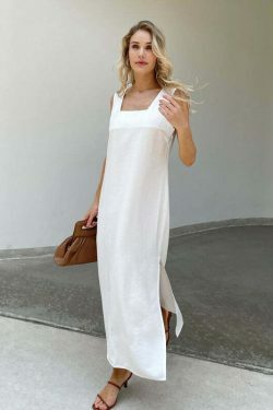 Y2K Aesthetic Mystic Threads Tank Dress - Coquette & Grunge Style Women's Fashion