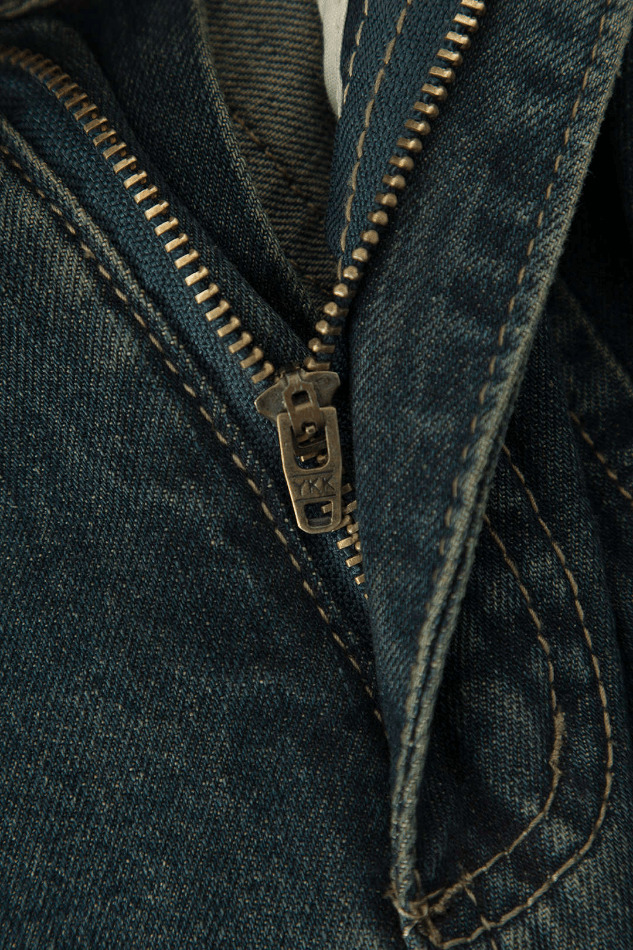 Y2K Aesthetic Panel Detail Denim Jeans for Women - Coquette & Grunge Style Cargo Skirt