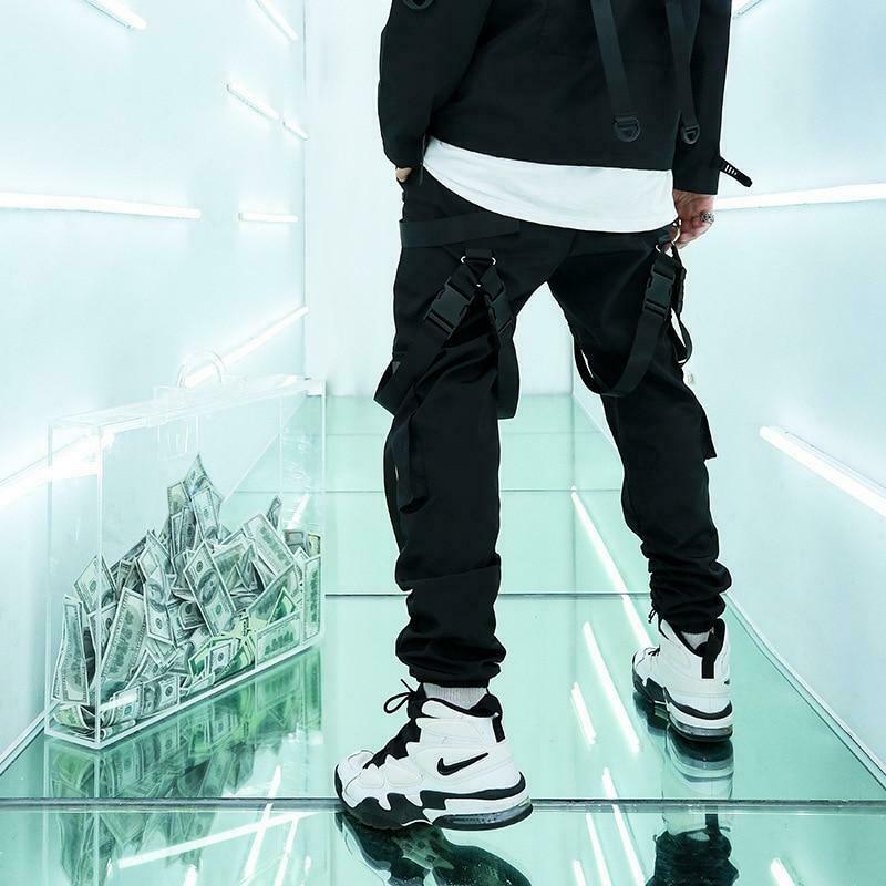Y2K Aesthetic Paratrooper Cargo Pants for Niche Women Fashion