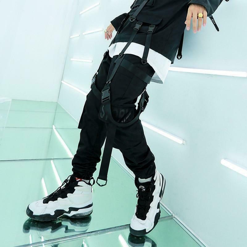 Y2K Aesthetic Paratrooper Cargo Pants for Niche Women Fashion