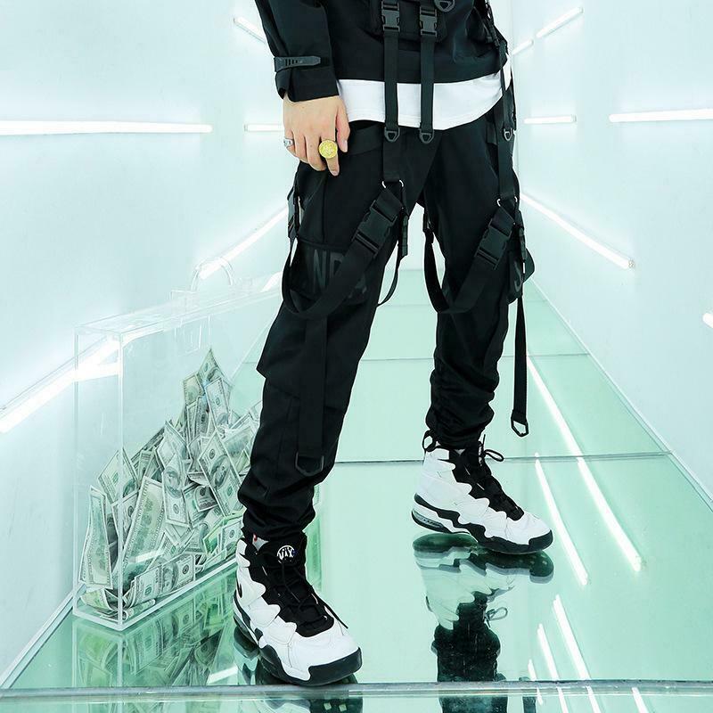 Y2K Aesthetic Paratrooper Cargo Pants for Niche Women Fashion