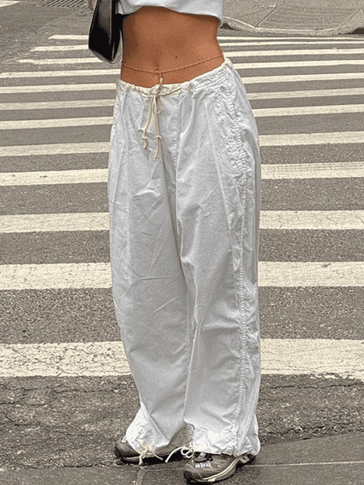 Y2K Aesthetic Ruched Cargo Skirt - Coquette Style Grunge Fashion for Women