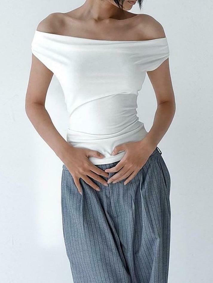 Y2K Aesthetic Sleeveless Scoop Neck Plain Tee for Women - Coquette & Grunge Style Fashion