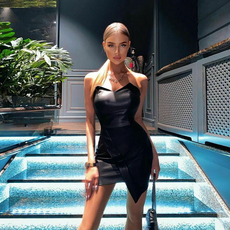 Y2K Aesthetic Slim Sleeveless Dress - Coquette Style Grunge Fashion - Cute Tops & Cargo Skirt Outfit