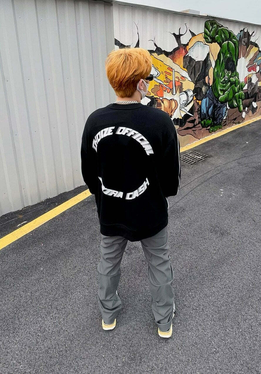 Y2K Aesthetic Sports Jersey Sweatshirt - Coquette Style Grunge Fashion for Women