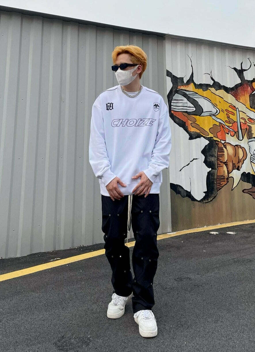 Y2K Aesthetic Sports Jersey Sweatshirt - Coquette Style Grunge Fashion for Women