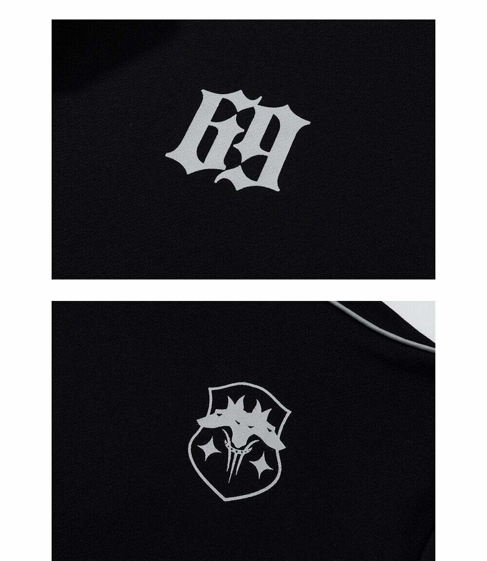 Y2K Aesthetic Sports Jersey Sweatshirt - Coquette Style Grunge Fashion for Women