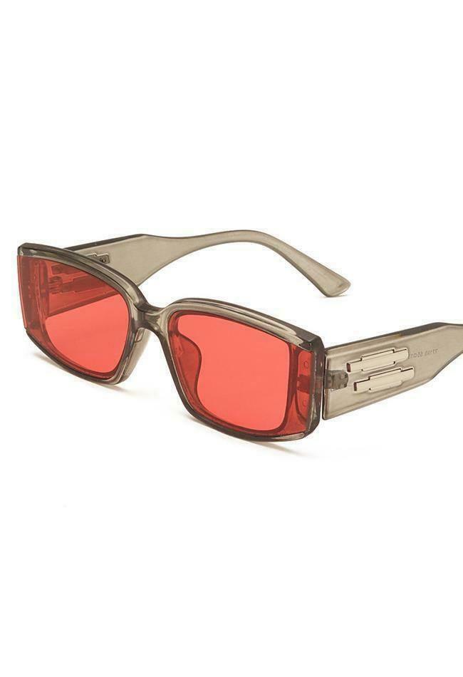 Y2K Aesthetic Square Sunglasses - Coquette Grunge Fashion & Cute Tops