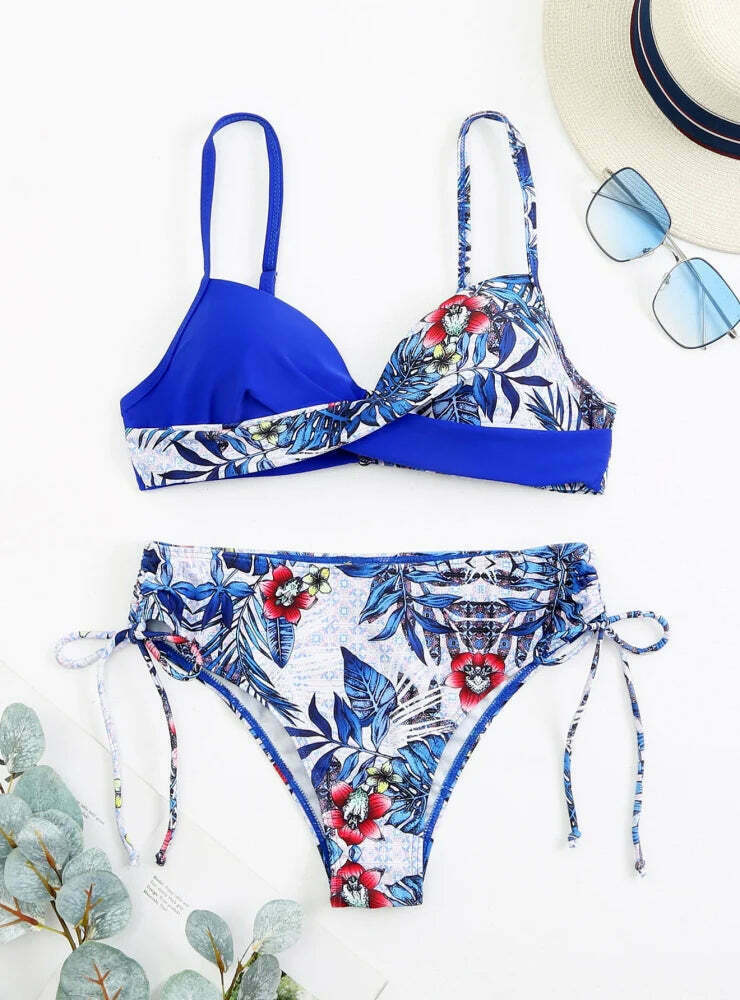 Y2K Aesthetic Steel Support Swimsuit for Niche Women Fashion - Coquette & Grunge Style