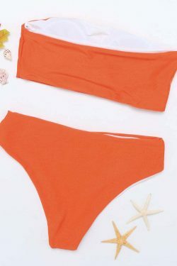 Y2K Aesthetic Strapless Backless Bikini - Coquette Grunge Style, Cute Tops, Pastel Goth