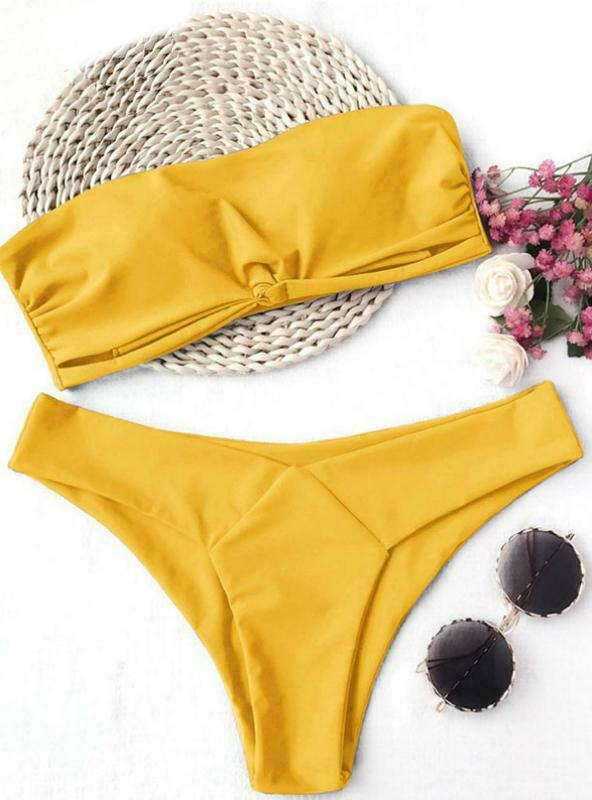 Y2K Aesthetic Strapless Swimsuit for Women - Coquette Style Grunge Fashion with Pastel Goth Vibes