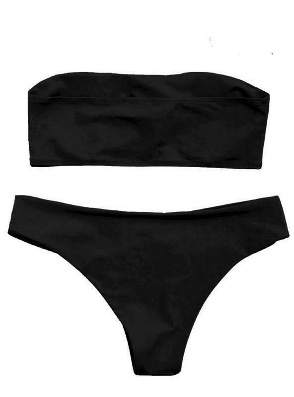 Y2K Aesthetic Strapless Swimsuit for Women - Coquette Style Grunge Fashion with Pastel Goth Vibes