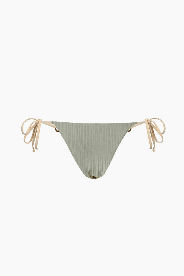 Y2K Aesthetic Tie Side Bikini Swimsuit Set in Coquette Style & Grunge Fashion