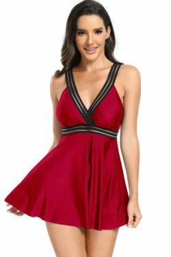 Y2K Aesthetic V-Neck Bikini - Sexy Women's Swimwear for Fashion-Forward Looks