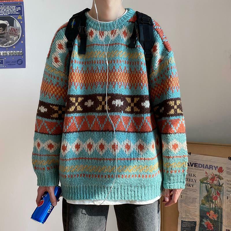 Y2K Aesthetic Vintage Knitted Women's Sweater in Coquette Style