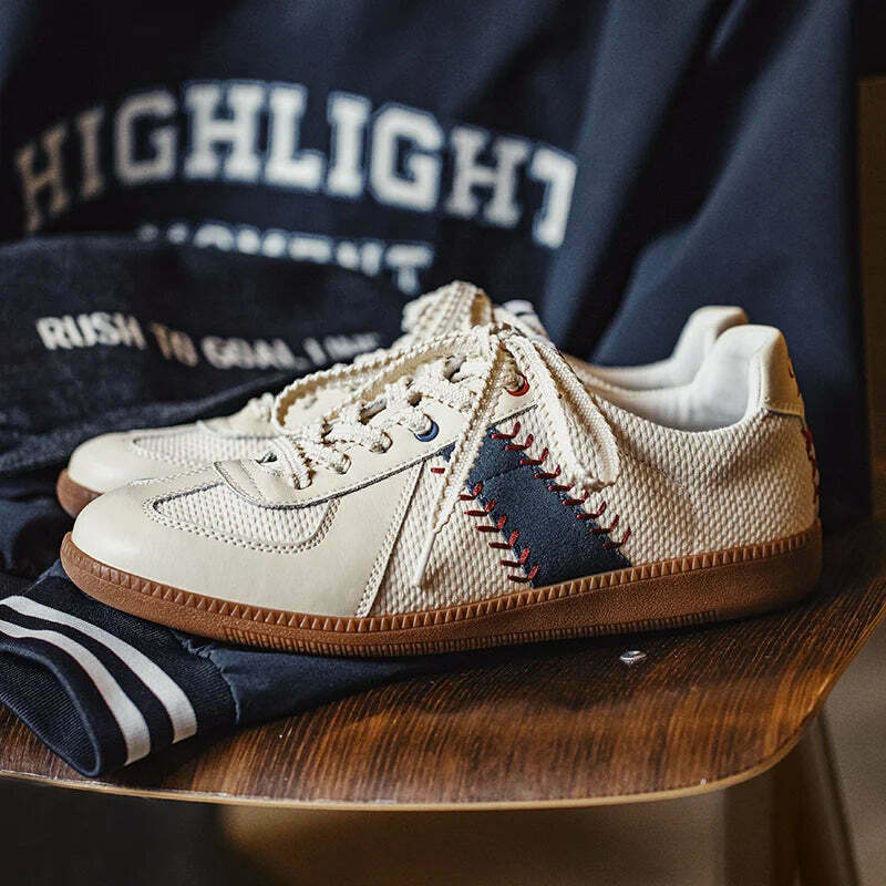 Y2K Aesthetic Vintage Style Baseball Sneakers - Retro Coquette Fashion Statement