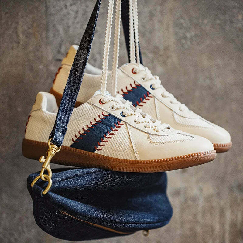 Y2K Aesthetic Vintage Style Baseball Sneakers - Retro Coquette Fashion Statement