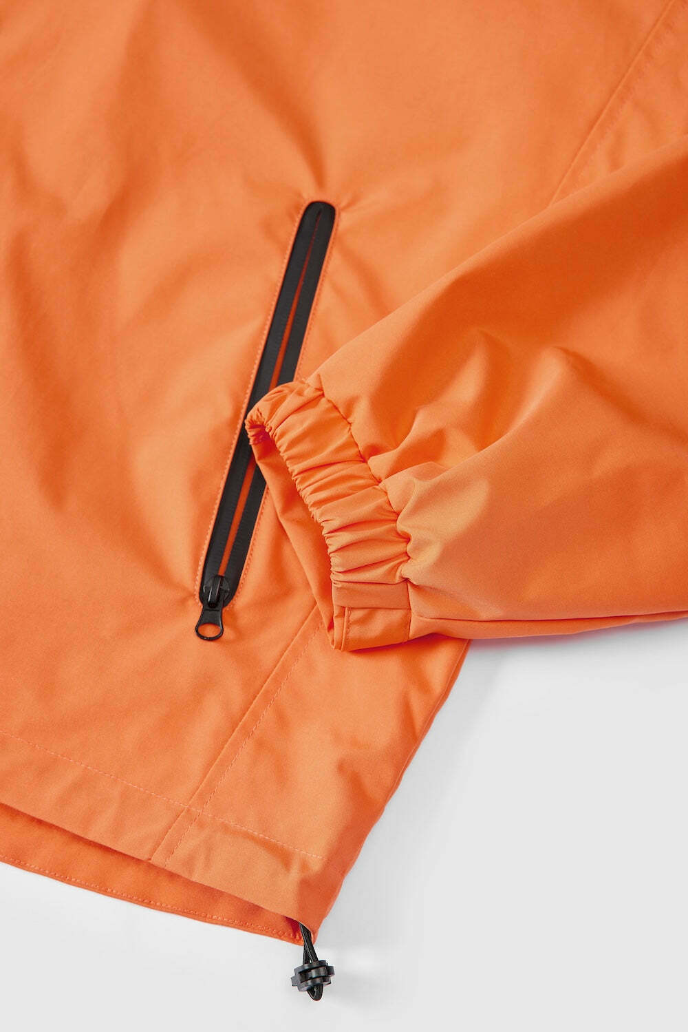 Y2K Aesthetic Water-Repellent Hooded Jacket with Zip-Up - Niche Women's Fashion