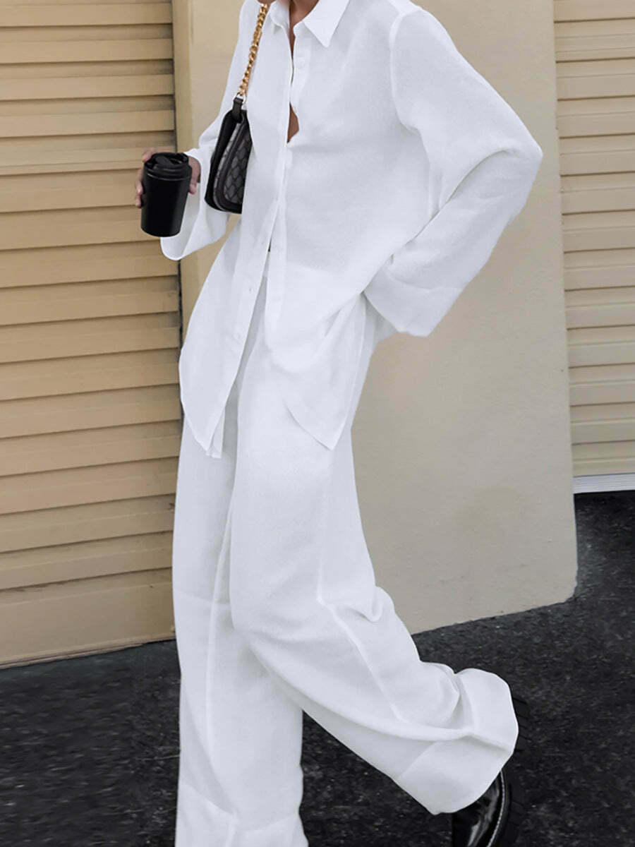 Y2K Aesthetic White Pure Cotton Trousers Suit for Women - Coquette & Grunge Style Cargo Skirt Outfit