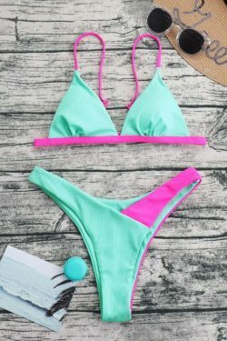 Y2K Aesthetic Women's Colorant Match Swimsuit: Coquette, Grunge, Pastel Goth & More
