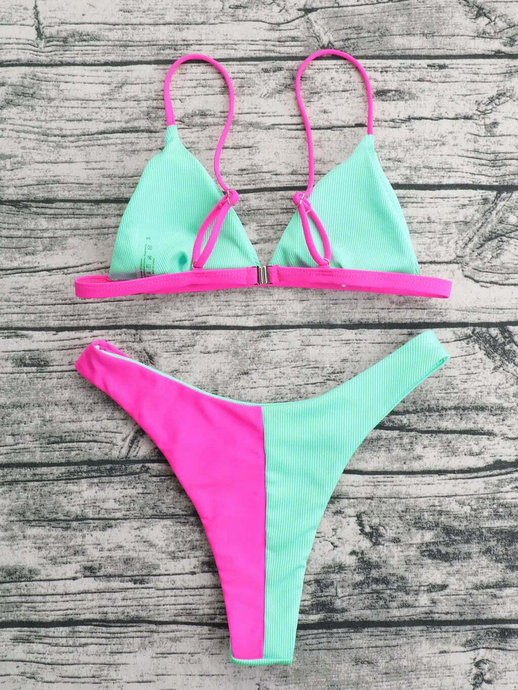 Y2K Aesthetic Women's Colorant Match Swimsuit: Coquette, Grunge, Pastel Goth & More