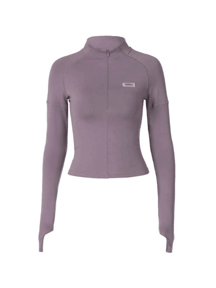 Y2K Aesthetic Zip-Up Crop Top: Coquette & Grunge Style, Cute Pastel Goth Fashion