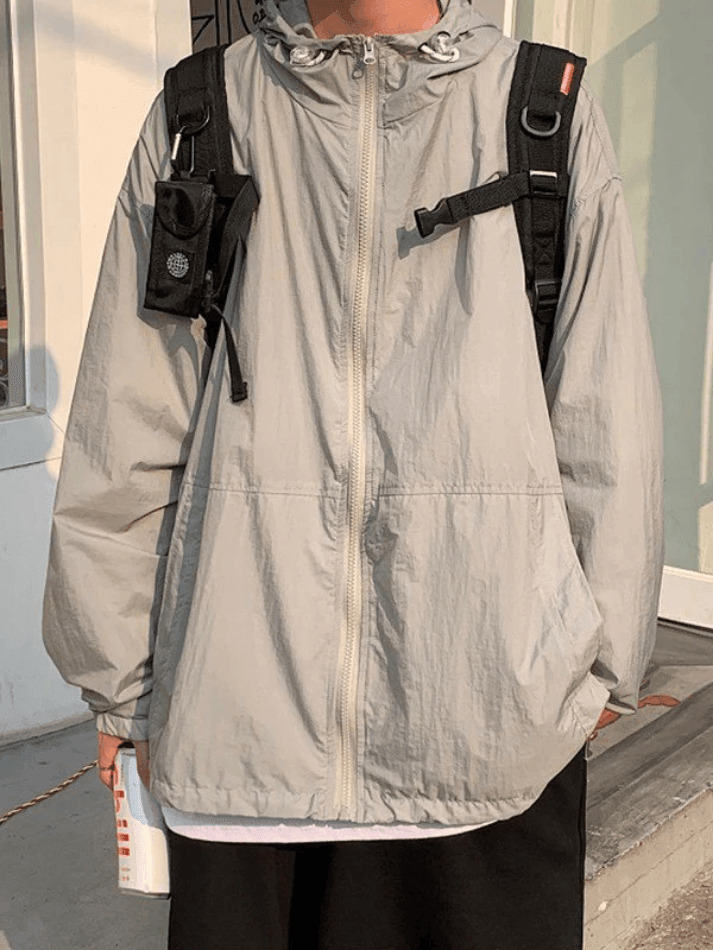Y2K Aesthetic Zip-Up Hoodie for Women - Coquette Style Grunge Fashion with Pastel Goth Vibes