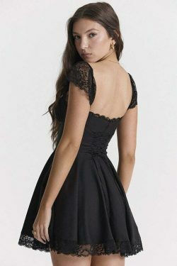 Y2K Beach Party Dress: Coquette Aesthetic with Grunge Style, Pastel Goth Vibes, and Vintage Flair