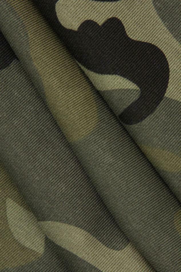 Y2K Camo Drawstring Ripped Cargo Skirt for Women - Coquette Aesthetic Grunge Style Fashion