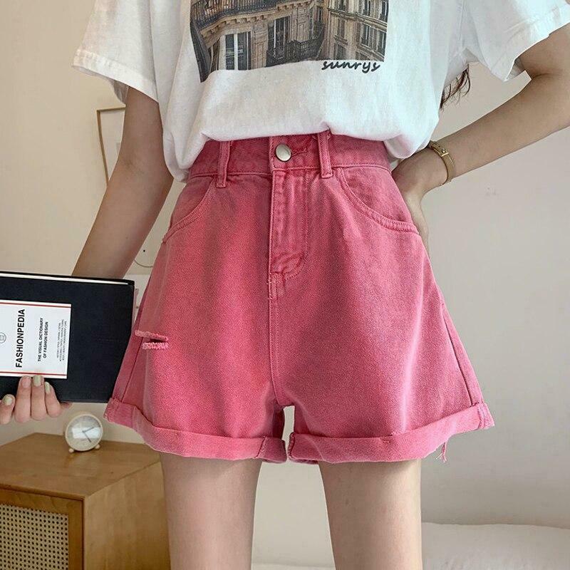 Y2K Coquette Aesthetic Candy Fairy Distressed Shorts - Grunge Style Cute Tops for Women