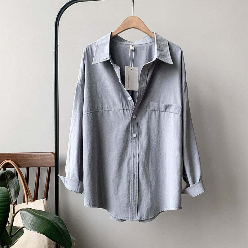Y2K Coquette Aesthetic Drape Shirt - Grunge Style, Pastel Goth