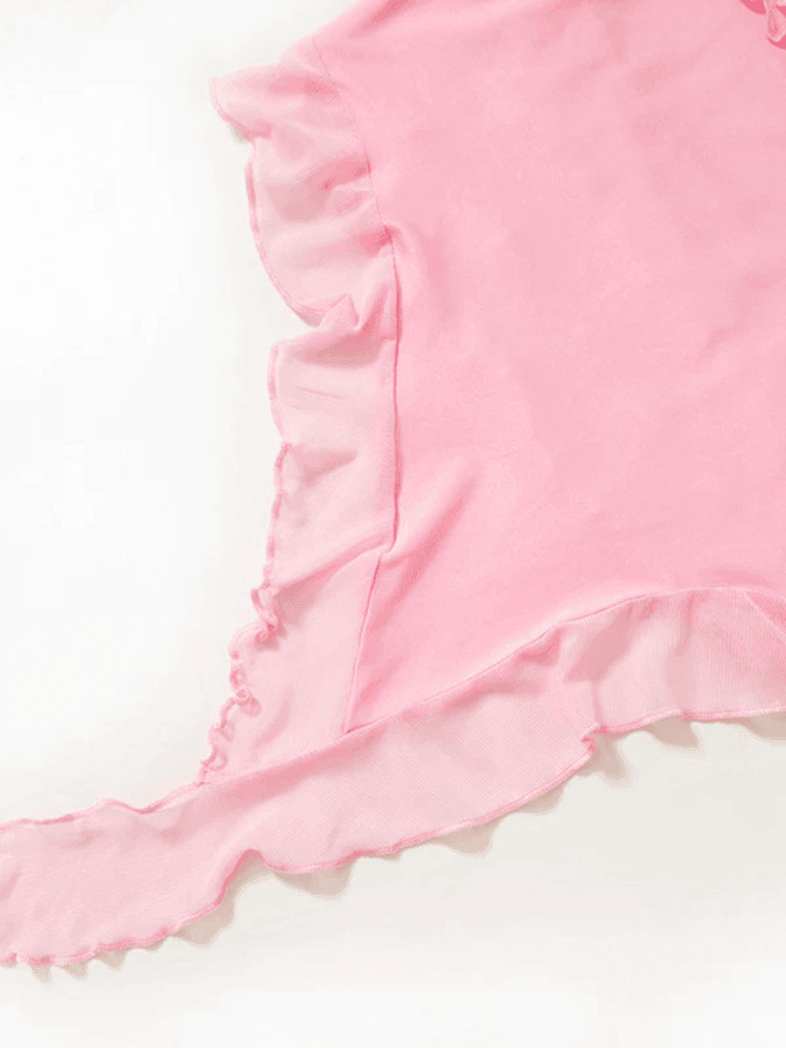 Y2K Coquette Aesthetic Tank Top: Grunge Style with Pastel Goth Vibes