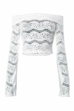 Y2K Cutout Off Shoulder Tee: Coquette Aesthetic Grunge Style Pastel Goth Fashion