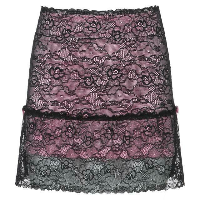 Y2K Dark Academia Aesthetic Goth Mini Skirt - Vintage Style for Modern Elegance