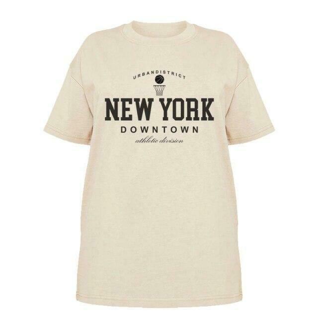 Y2K Downtown Vibes Tee - Coquette Aesthetic Grunge Style - Cute Pastel Goth Fashion