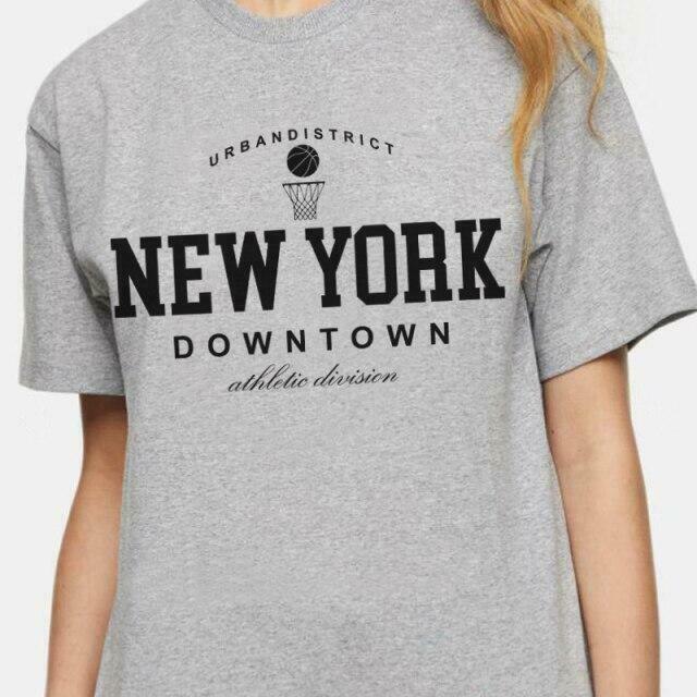 Y2K Downtown Vibes Tee - Coquette Aesthetic Grunge Style - Cute Pastel Goth Fashion